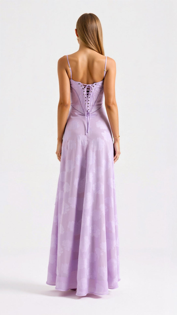 Caroline | Women’s Wedding Guest Slip Maxi Dress