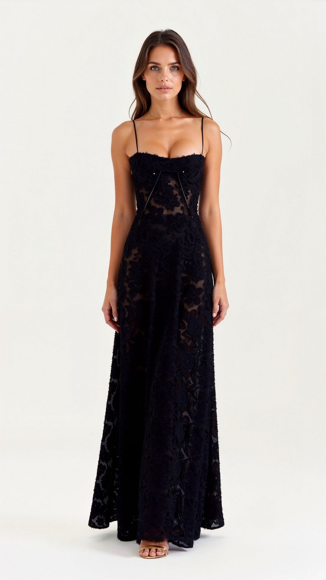 Caroline | Women’s Wedding Guest Slip Maxi Dress