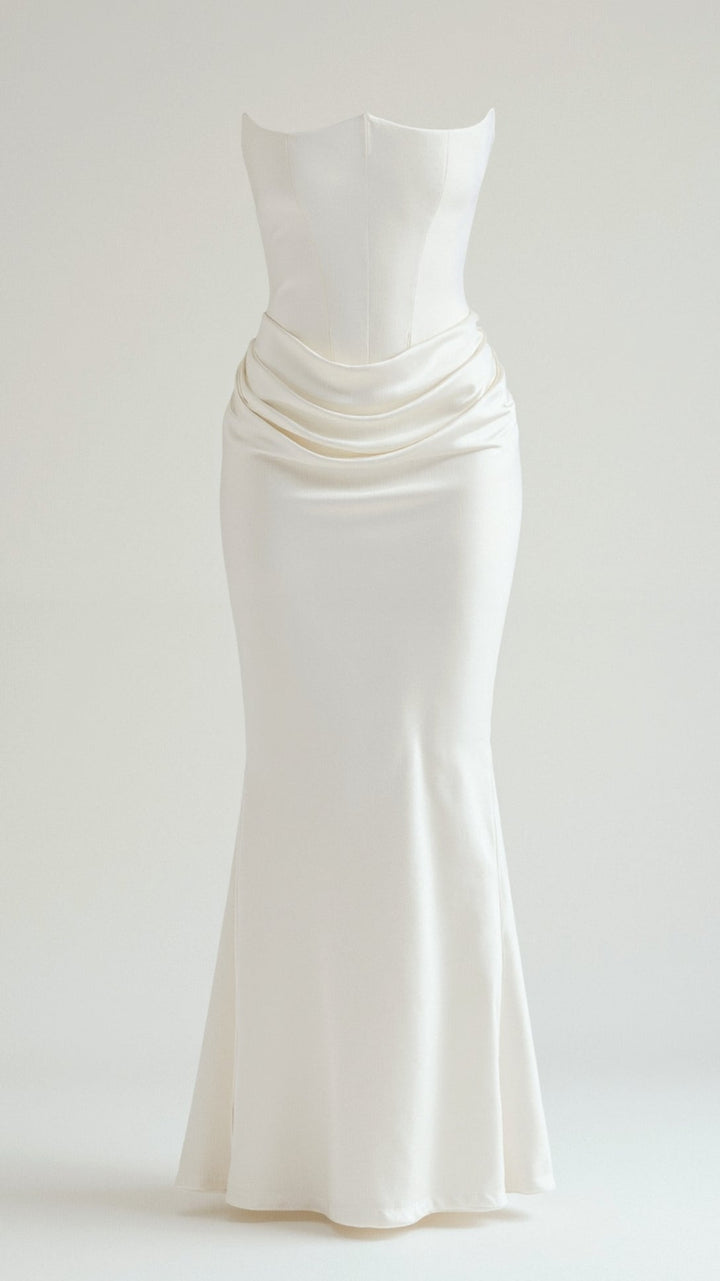 Bella | Women’s Wedding Guest Column Maxi Dress