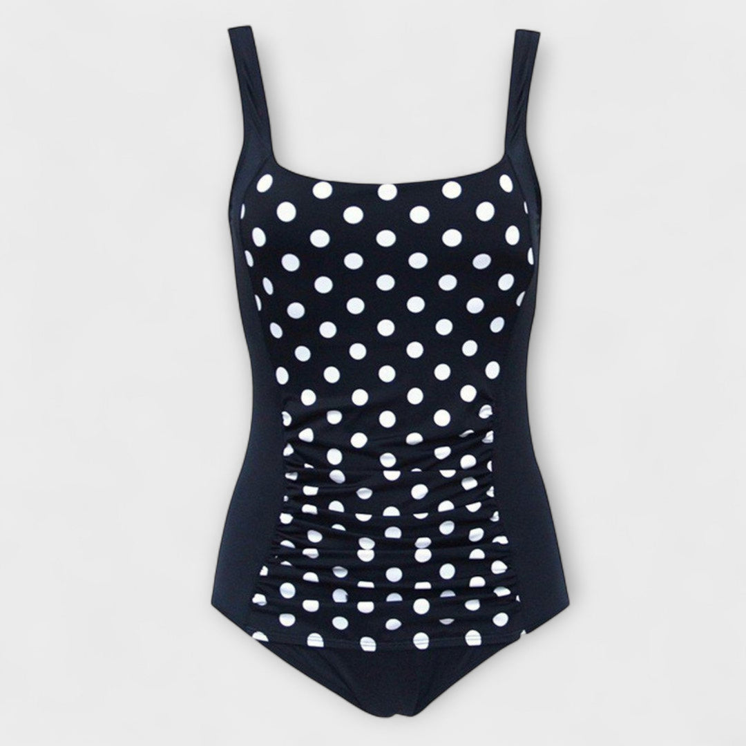 Victoria | Women’s Retro Square Neck Padded Swimsuit