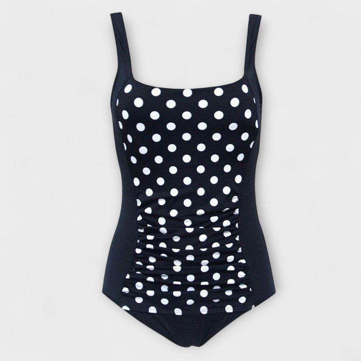 Victoria | Women’s Retro Square Neck Padded Swimsuit