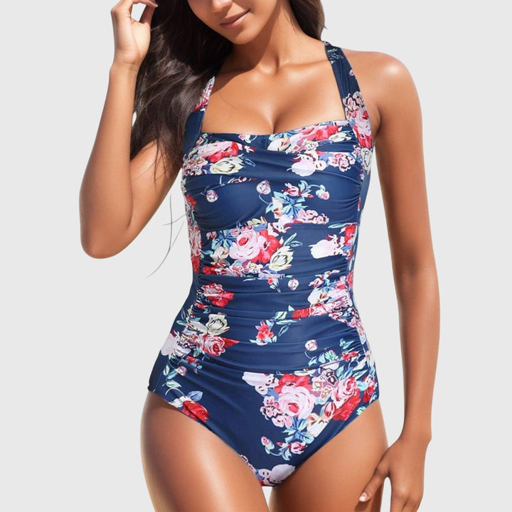 Amelia | Women’s Tropical Print One-Piece Swimsuit
