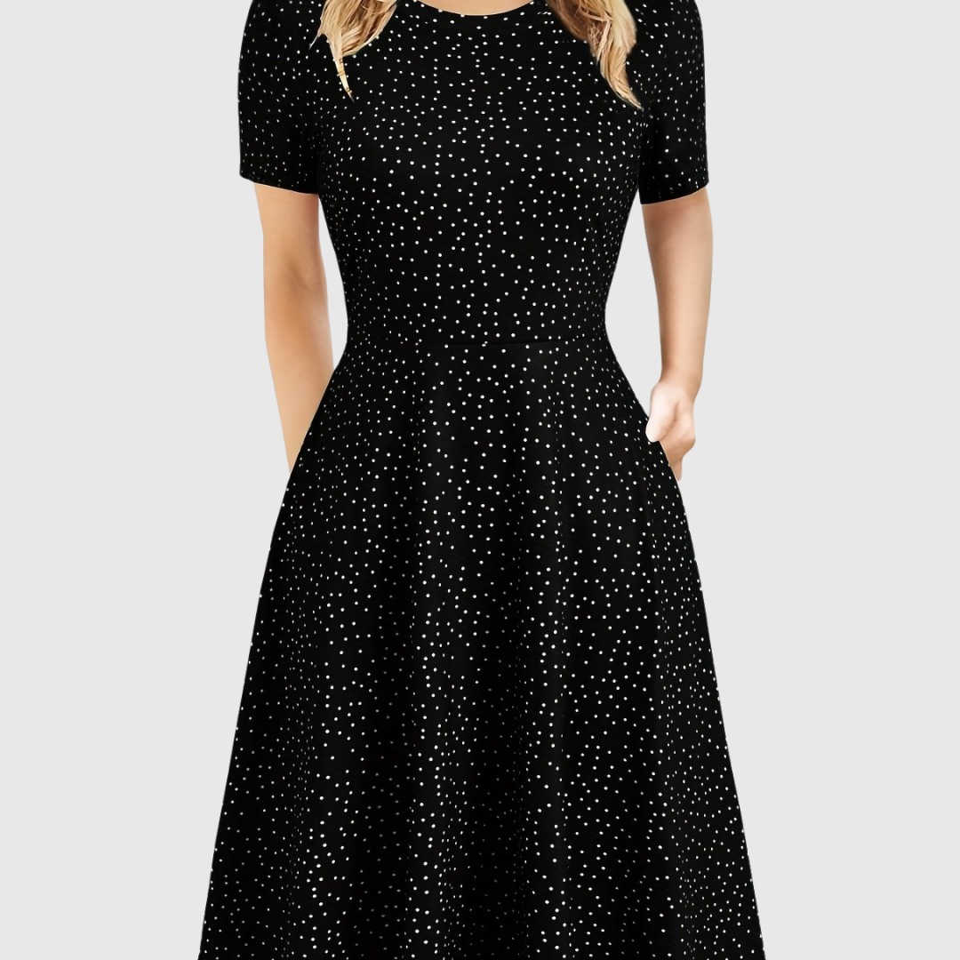 Evelyn Quinn | Retro A-Line Summer Dress
