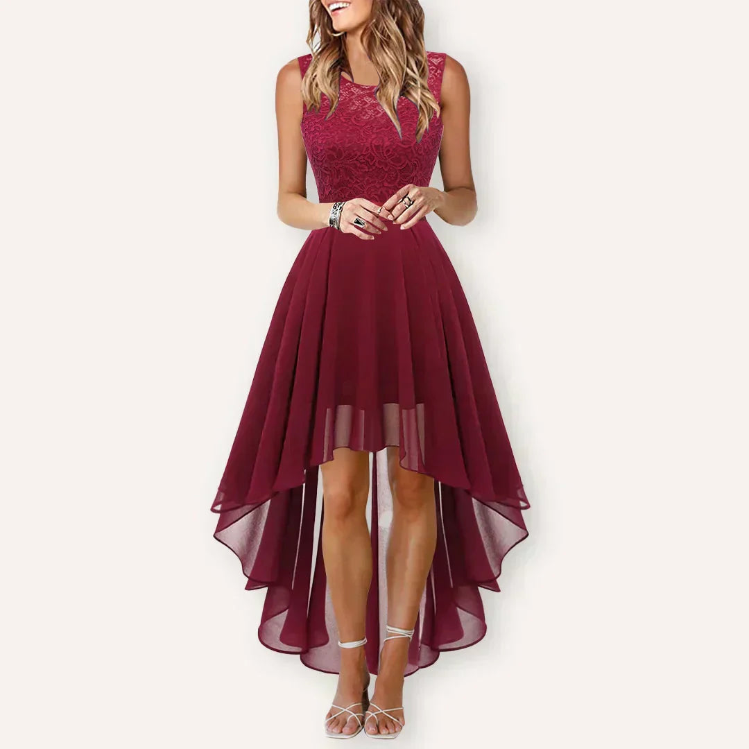 Kaitlyn | Women’s Wedding Guest High-Low Elegant Dress