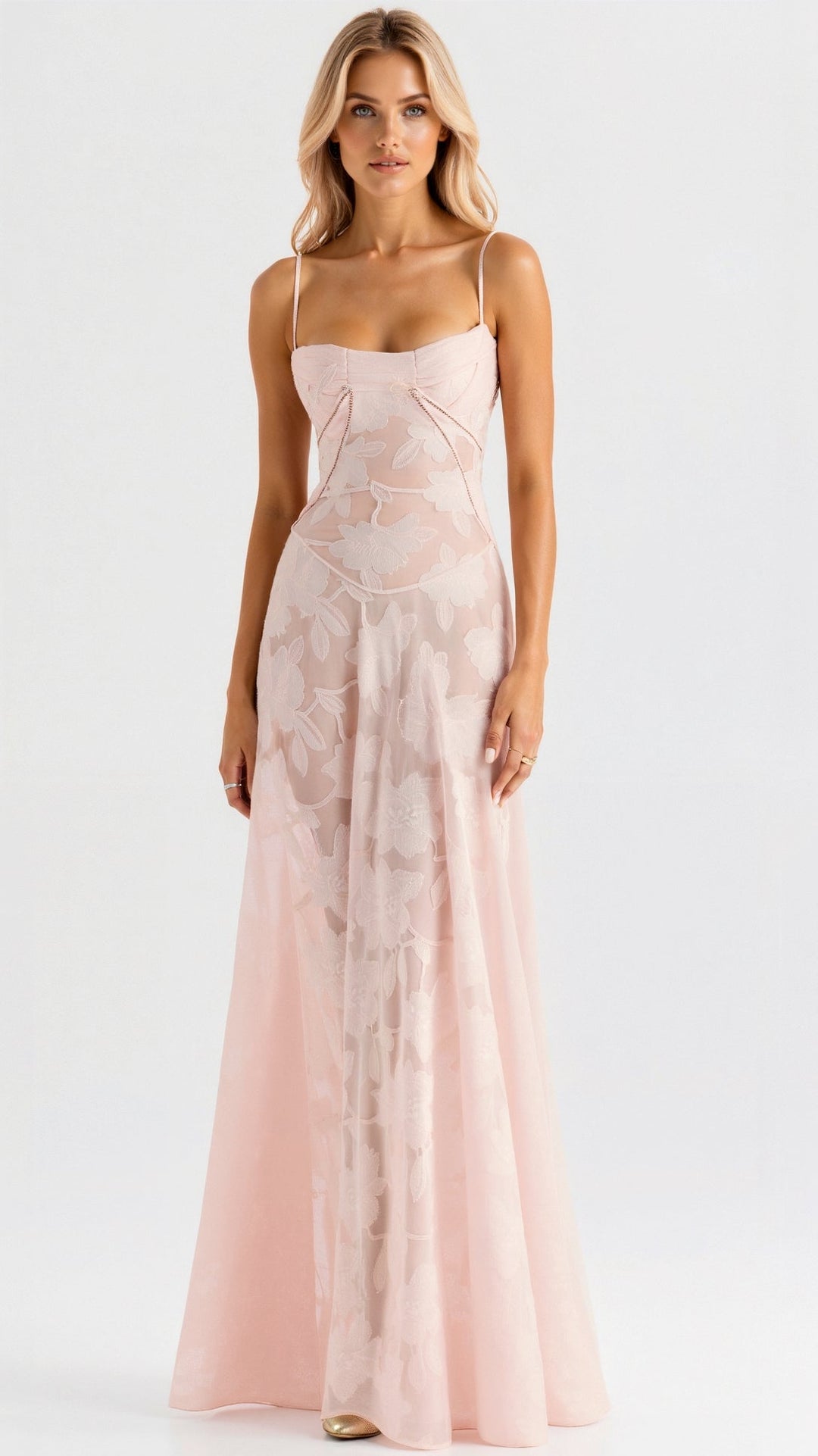 Caroline | Women’s Wedding Guest Slip Maxi Dress