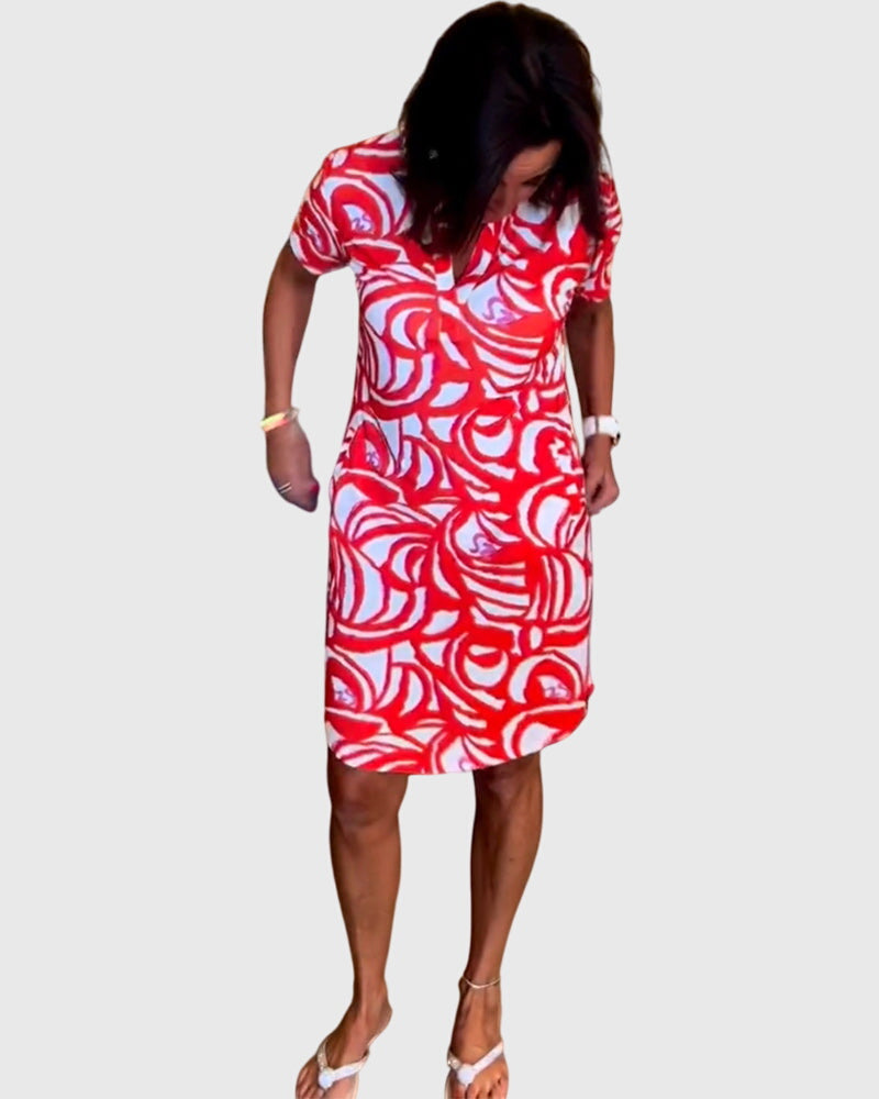 Elle | Flattering Avenue Walk Dress