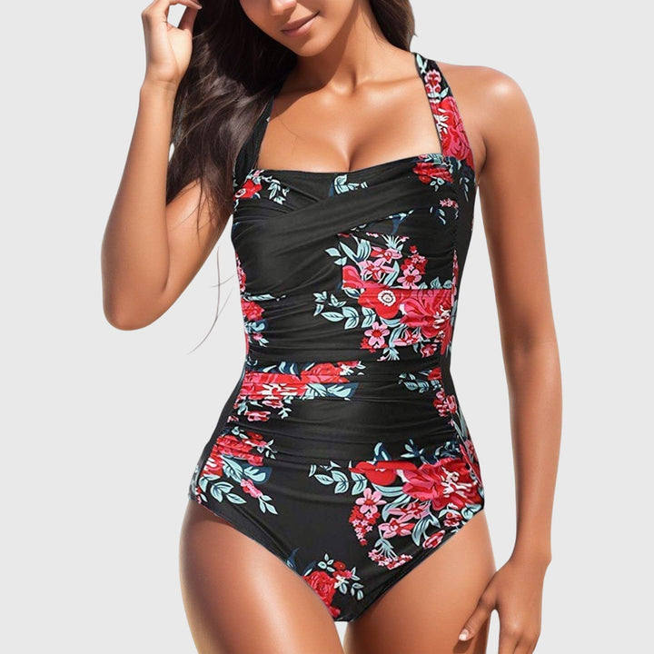 Amelia | Women’s Tropical Print One-Piece Swimsuit