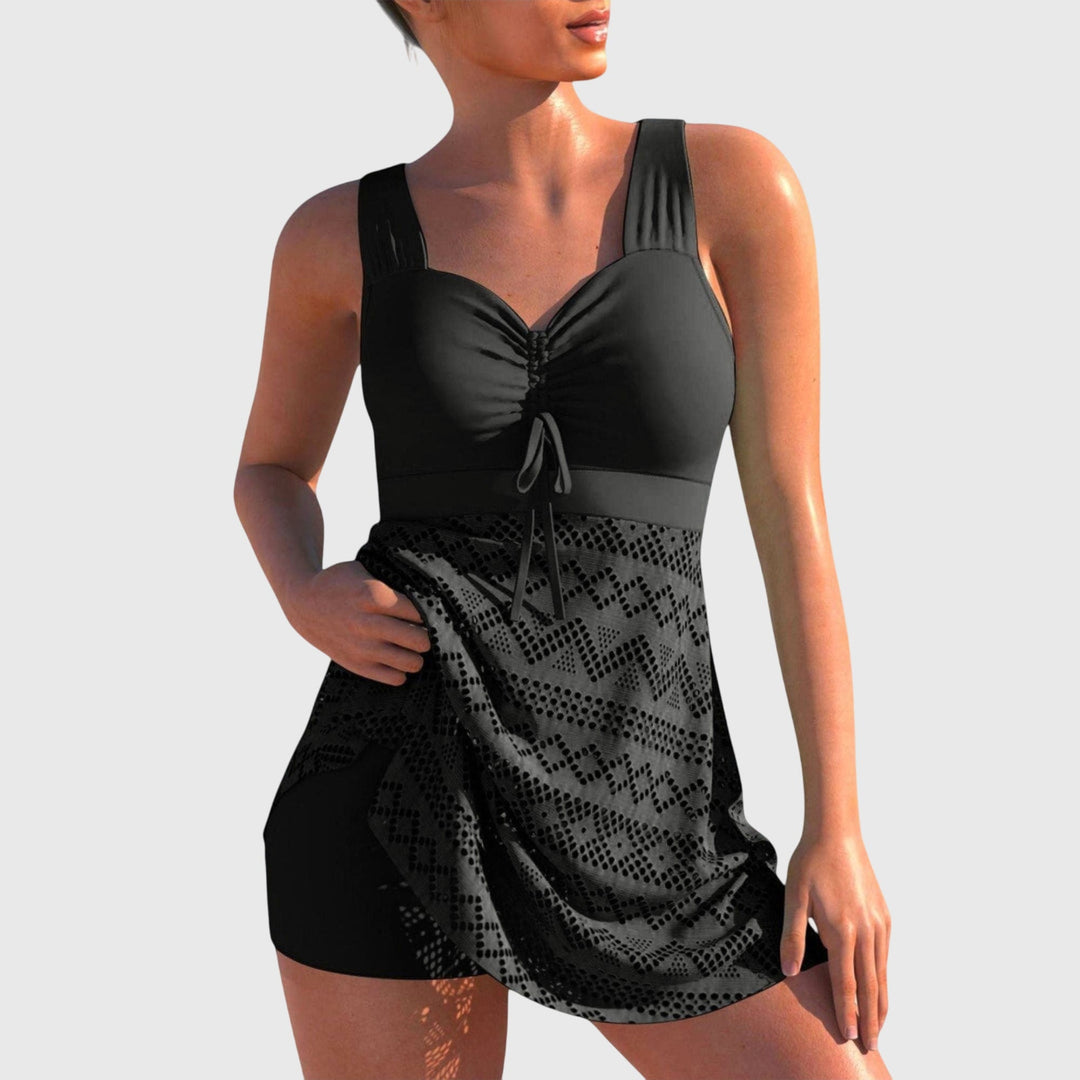 Rose | Women’s Modest Two-Piece Swimsuit Skirt Set