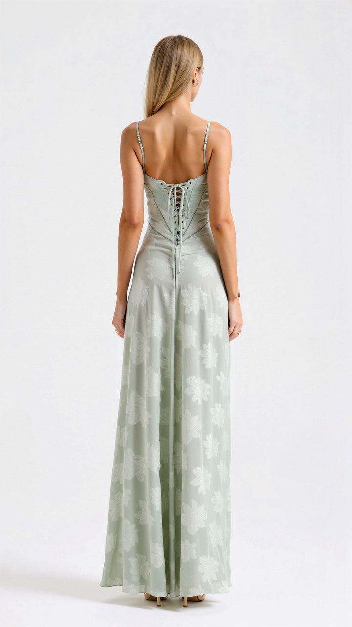 Caroline | Women’s Wedding Guest Slip Maxi Dress