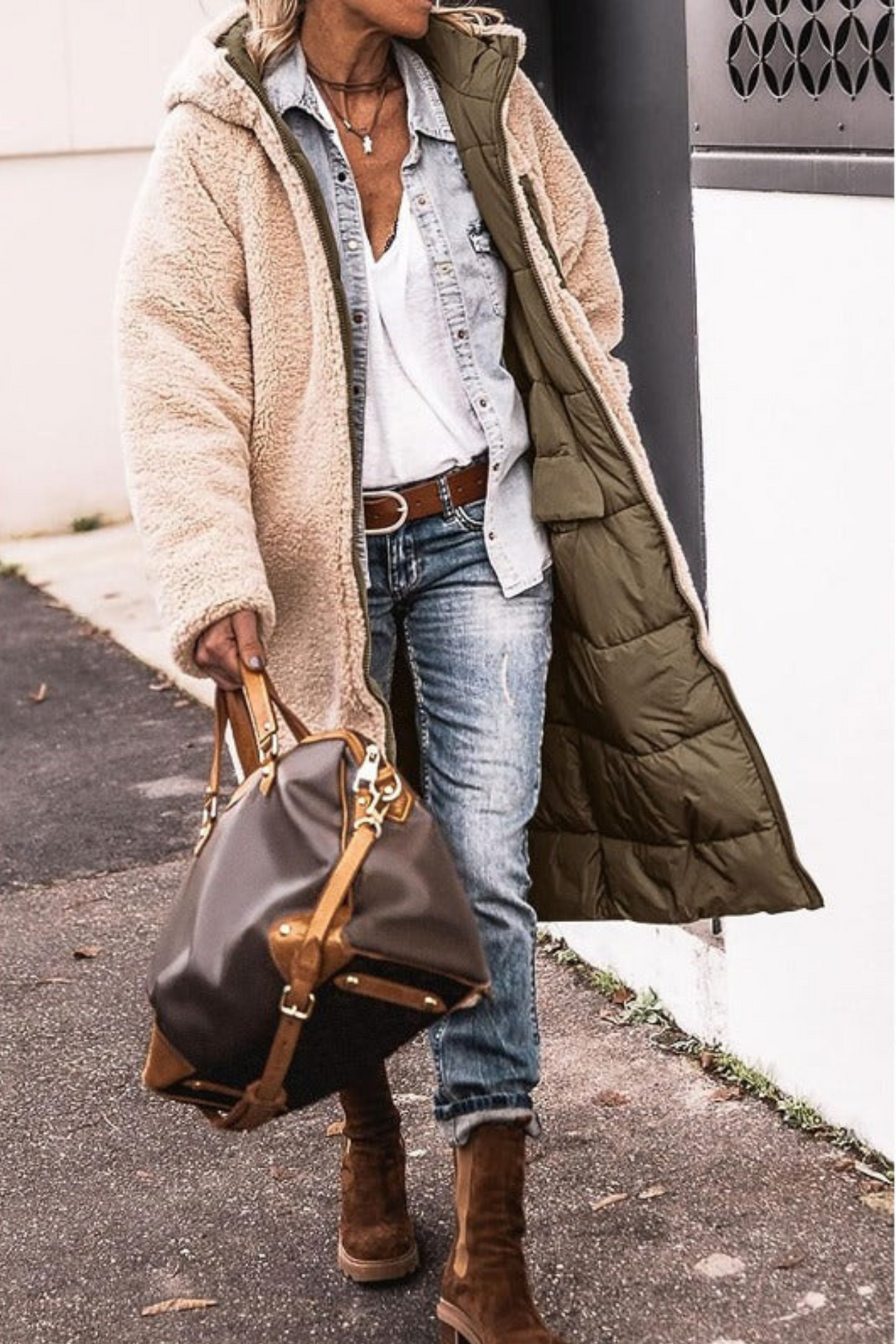Sasha | Elegant Reversible Coat