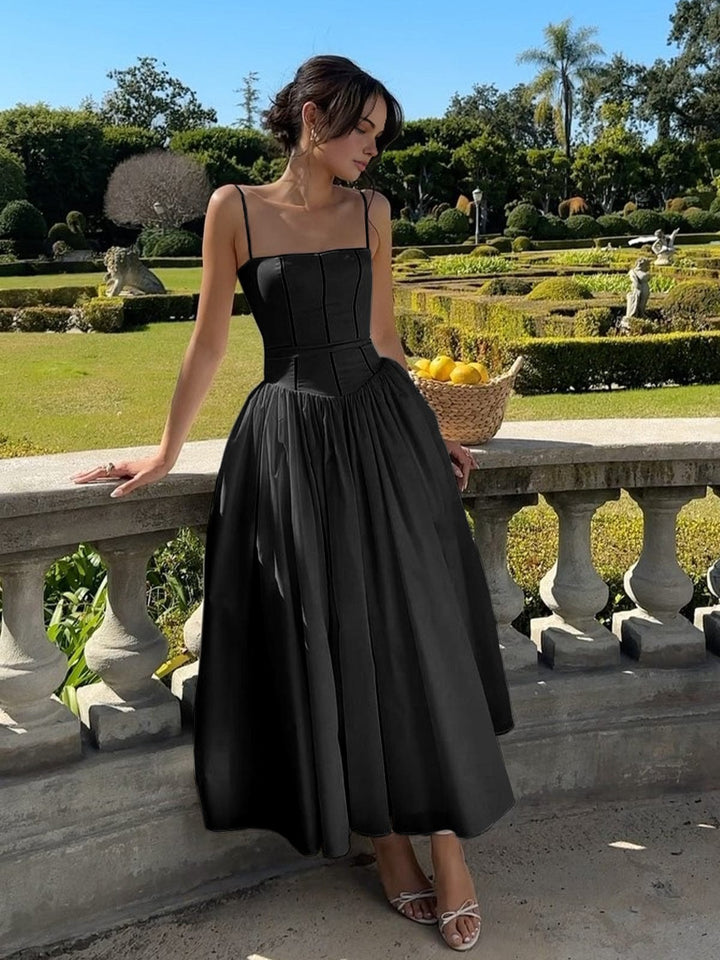 Gabriella | Women’s Wedding Guest Elegant Corset Midi Dress