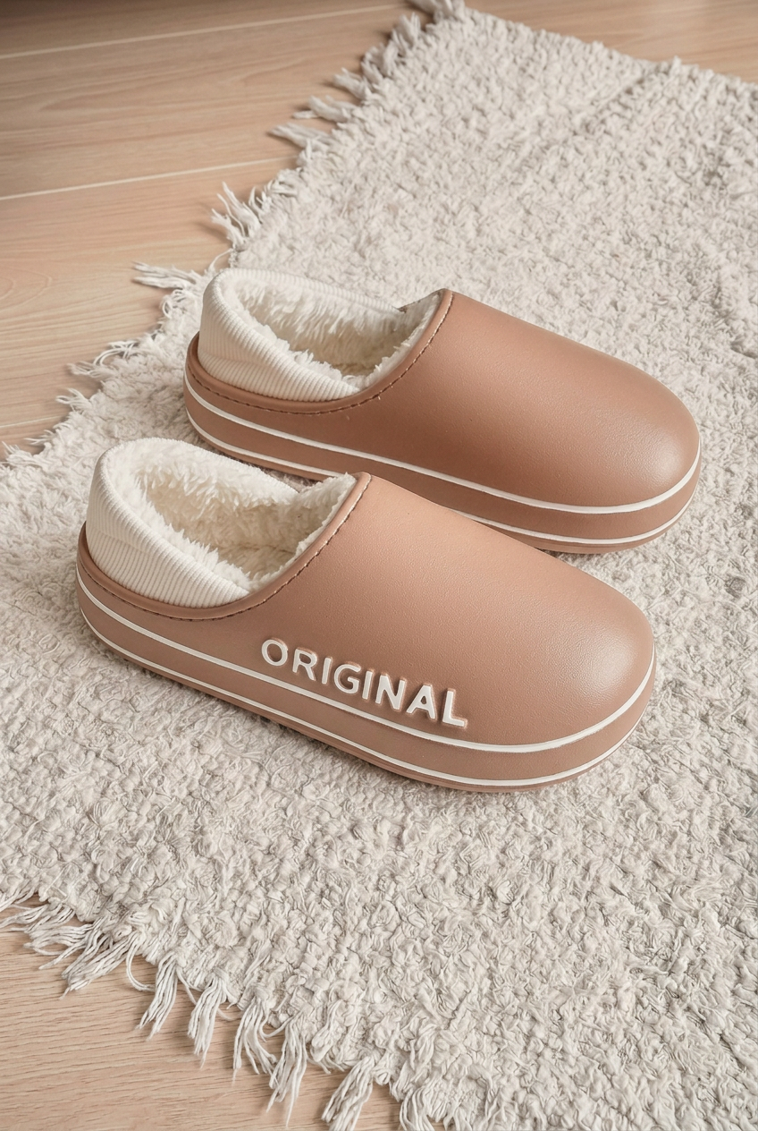 Jarran | Frost Haven Fleece-Lined Platform Slippers