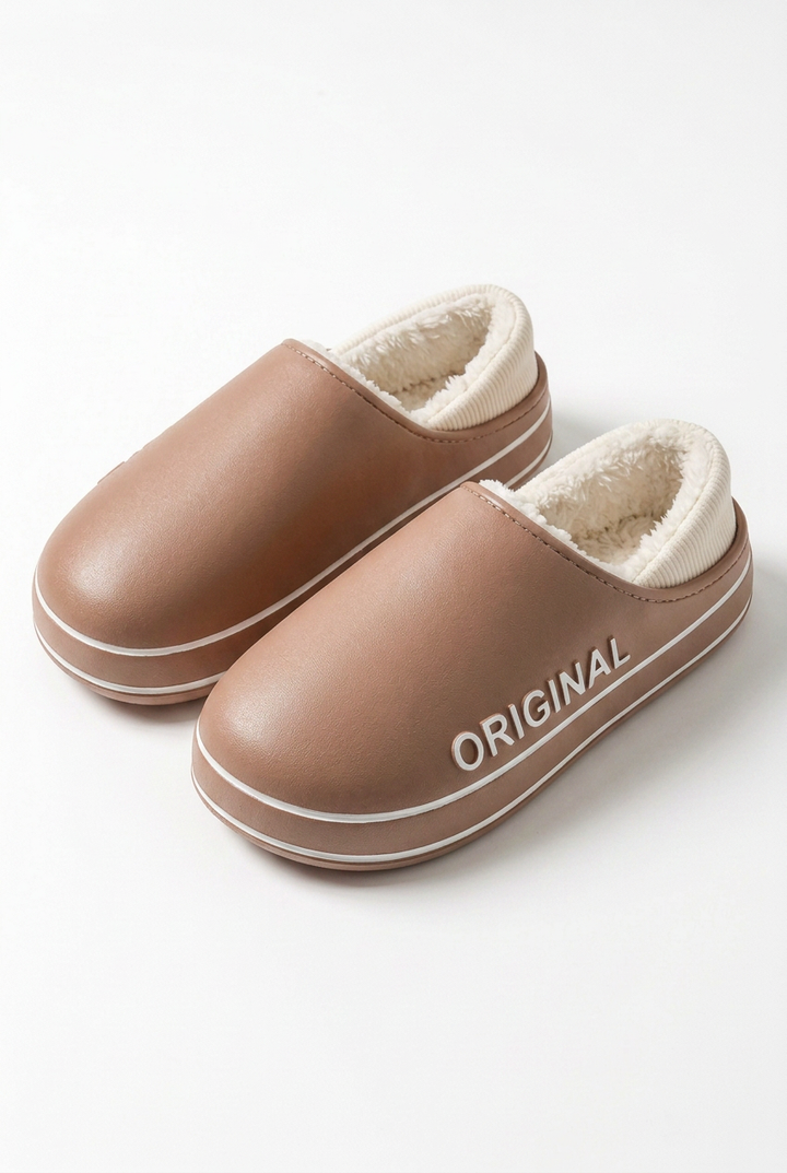 Jarran | Frost Haven Fleece-Lined Platform Slippers
