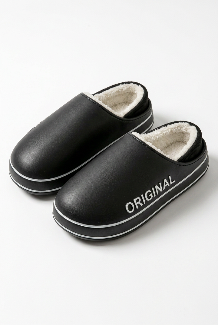 Jarran | Frost Haven Fleece-Lined Platform Slippers