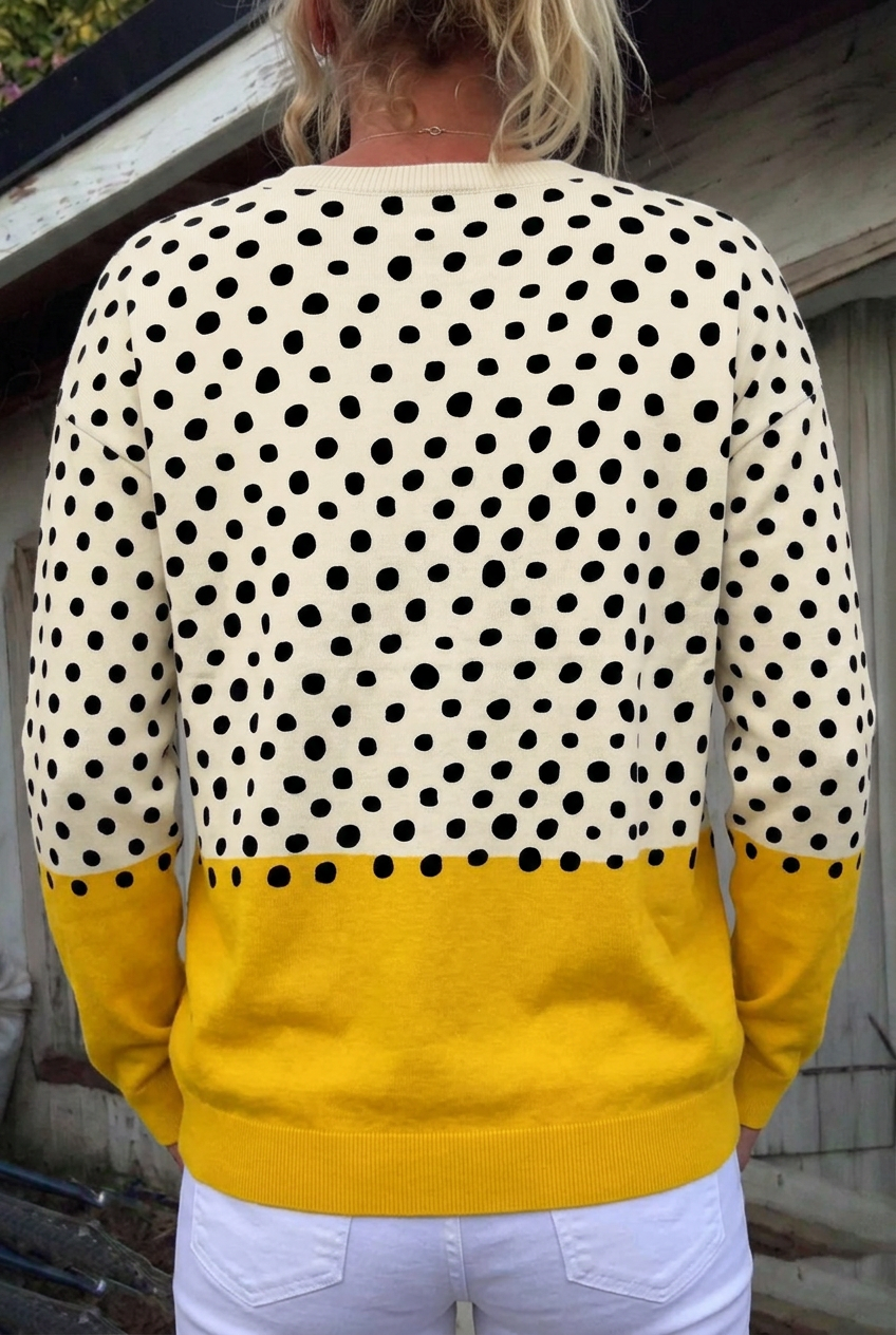 Meigh | Chic Polka Dot Cardigan