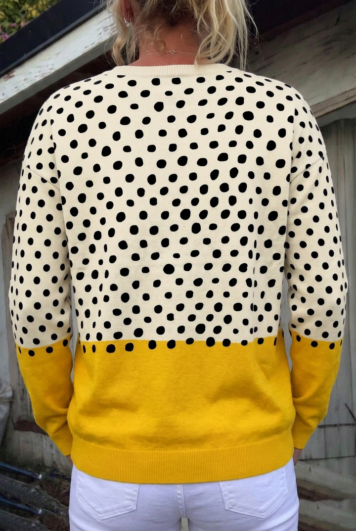 Meigh | Chic Polka Dot Cardigan