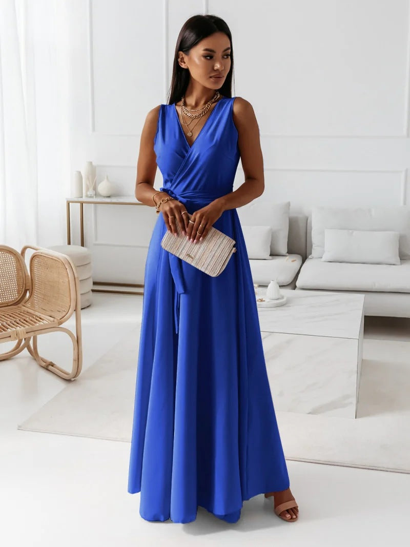 Hailey | Women Wedding Guest Elegant Wrap Maxi Dress