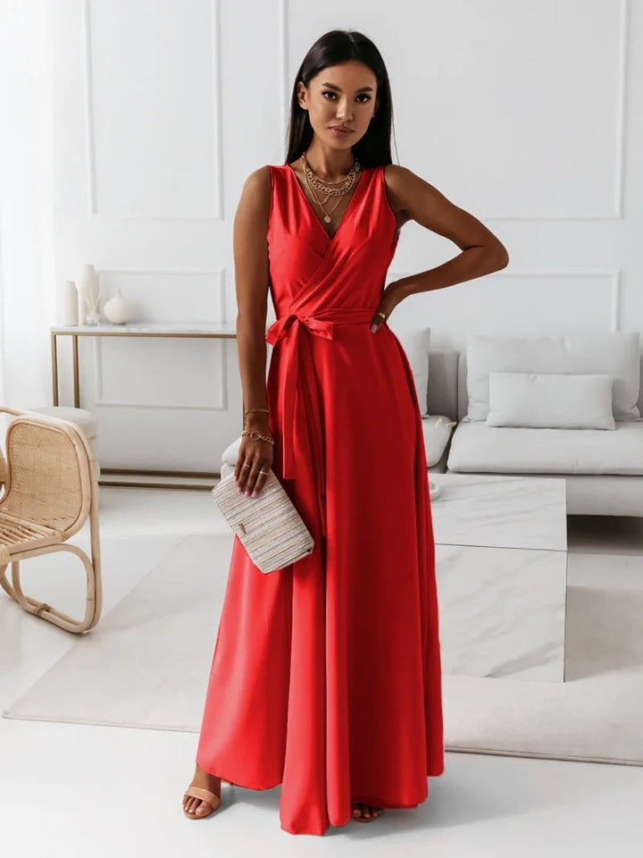 Hailey | Women Wedding Guest Elegant Wrap Maxi Dress