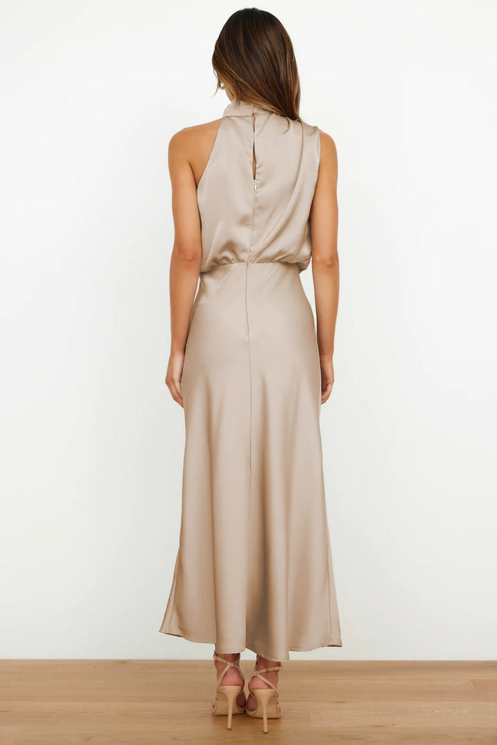 Faith | Women’s Chic Halter Evening Dress