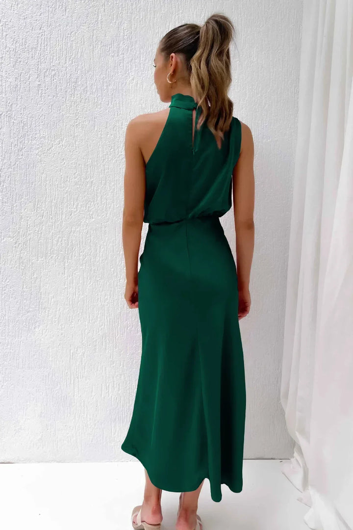 Faith | Women’s Chic Halter Evening Dress