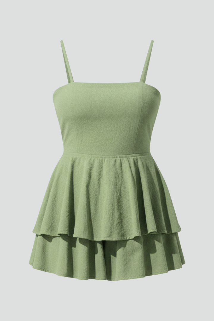 Madison | Women’s Spaghetti Strap Flared Skirt Mini Dress