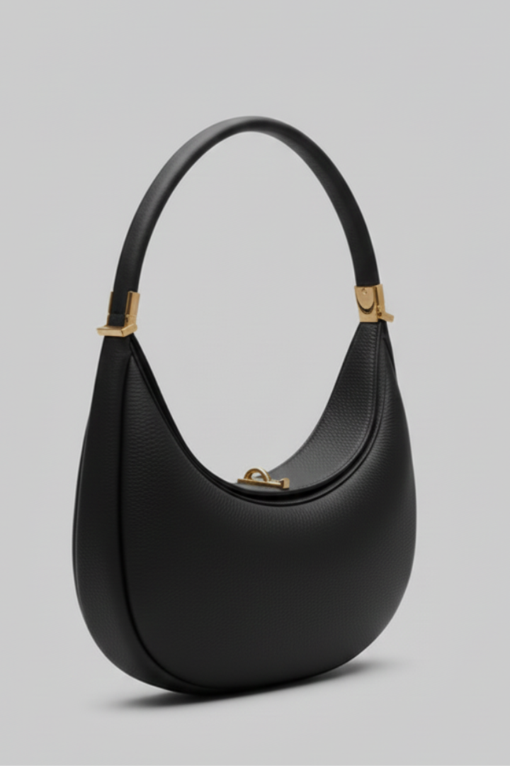 Margaret | Women’s Classic Half-Curve Shoulder Bag with Single Strap