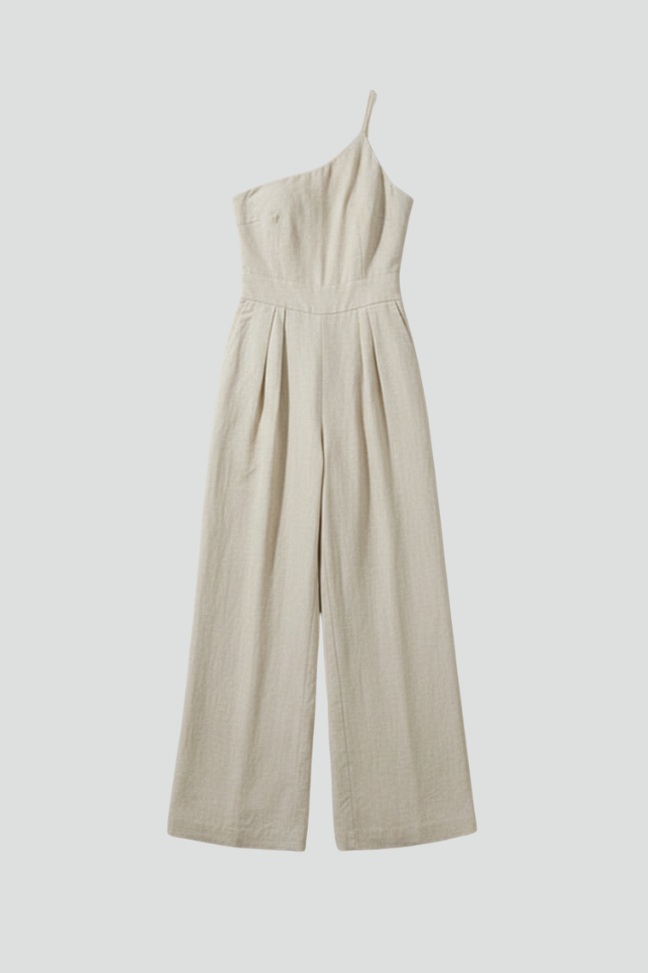 Claire | Women’s One-Shoulder Wide-Leg Jumpsuit