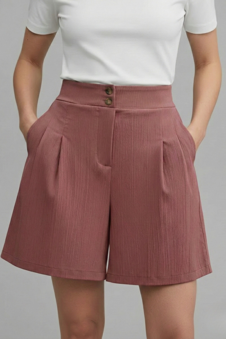 Gabriella | Women’s High Waist Wide Leg Shorts