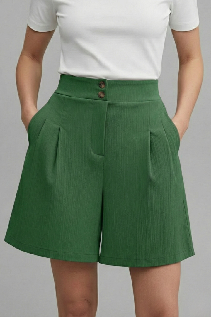Gabriella | Women’s High Waist Wide Leg Shorts