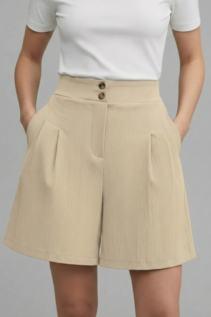 Gabriella | Women’s High Waist Wide Leg Shorts