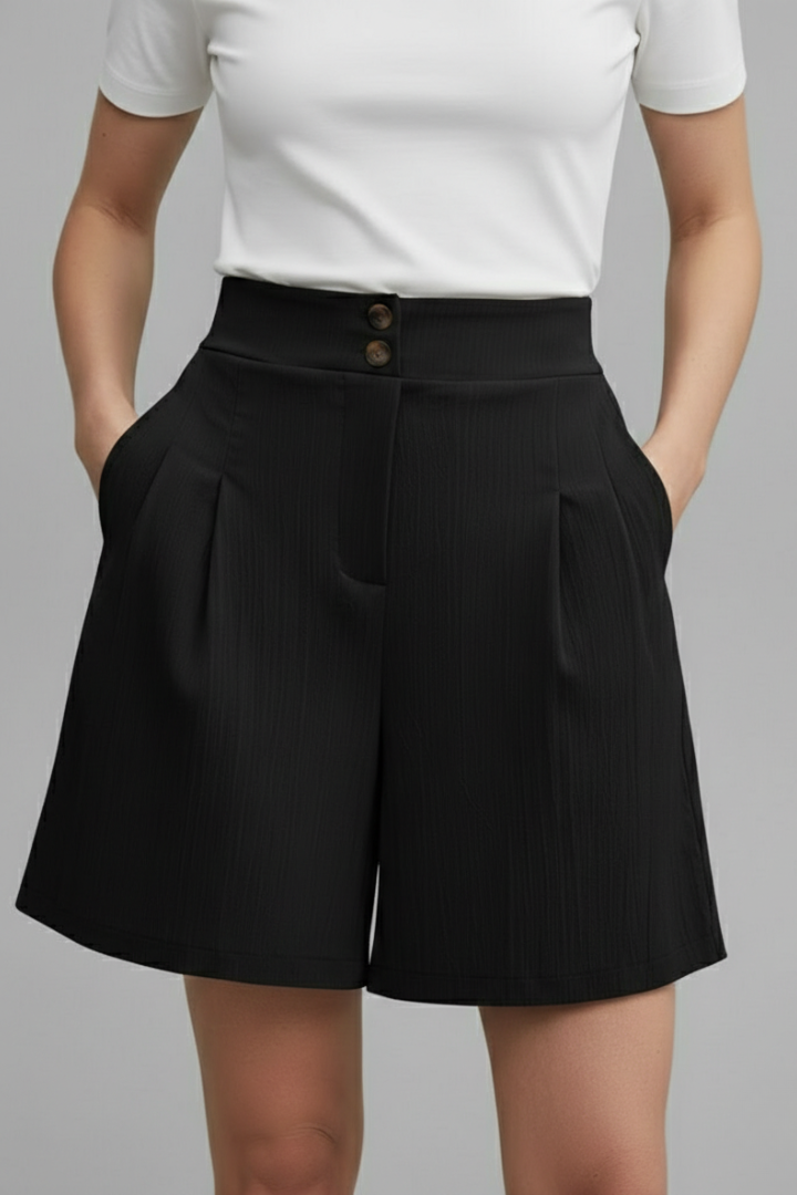 Gabriella | Women’s High Waist Wide Leg Shorts