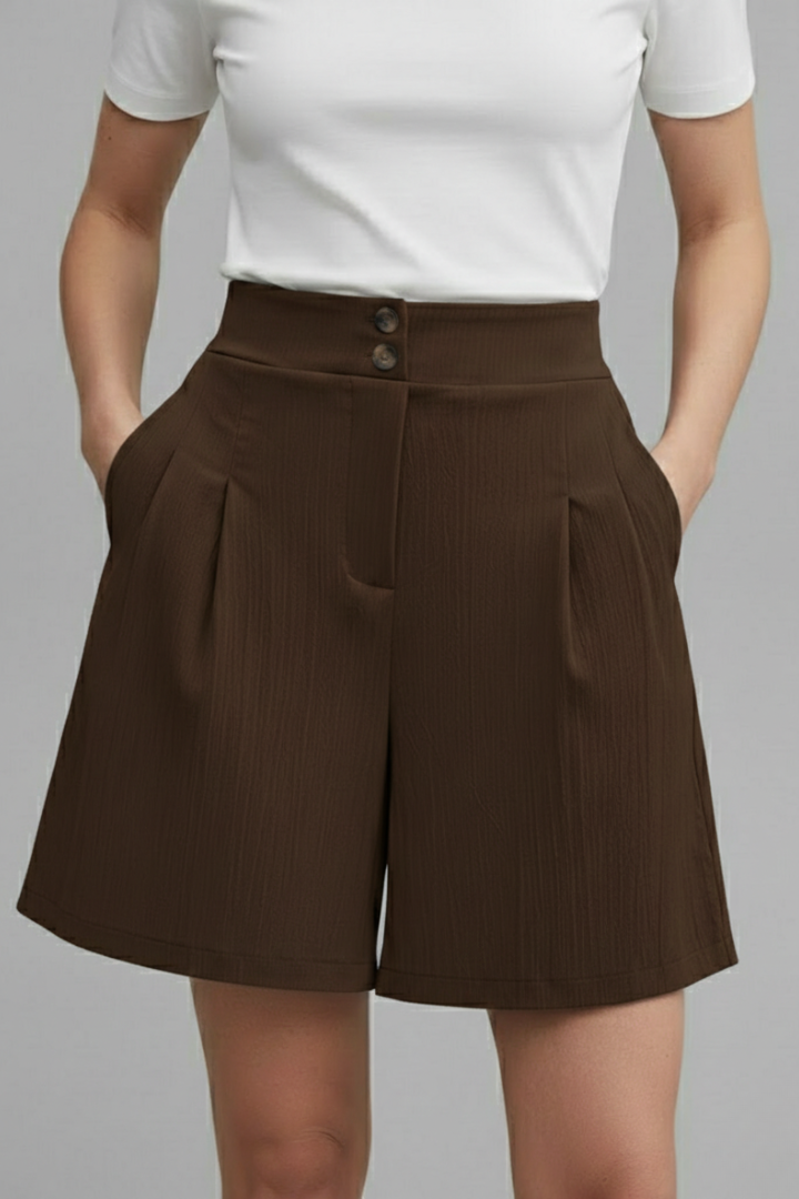 Gabriella | Women’s High Waist Wide Leg Shorts