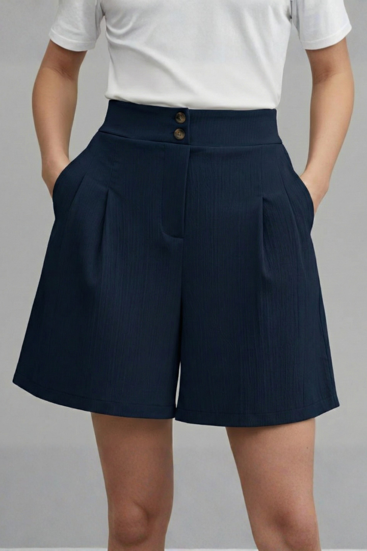 Gabriella | Women’s High Waist Wide Leg Shorts