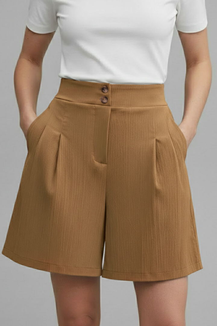Gabriella | Women’s High Waist Wide Leg Shorts