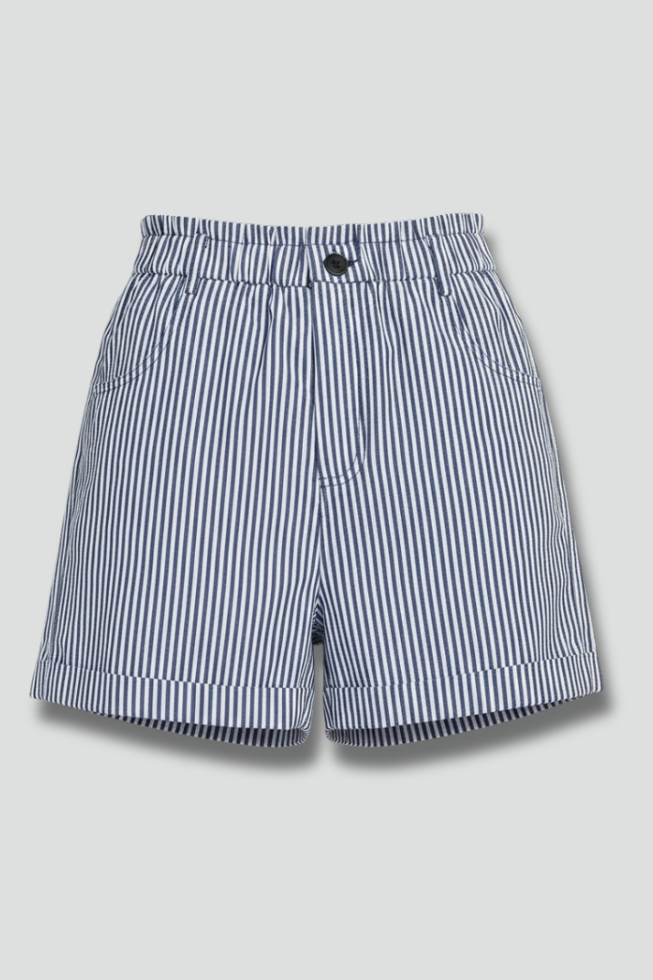 Charlotte | Women’s Striped High Waist Tailored Shorts