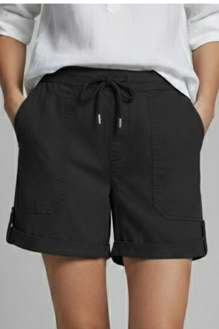 Jasmine | Women’s Drawstring Casual Pocket Shorts