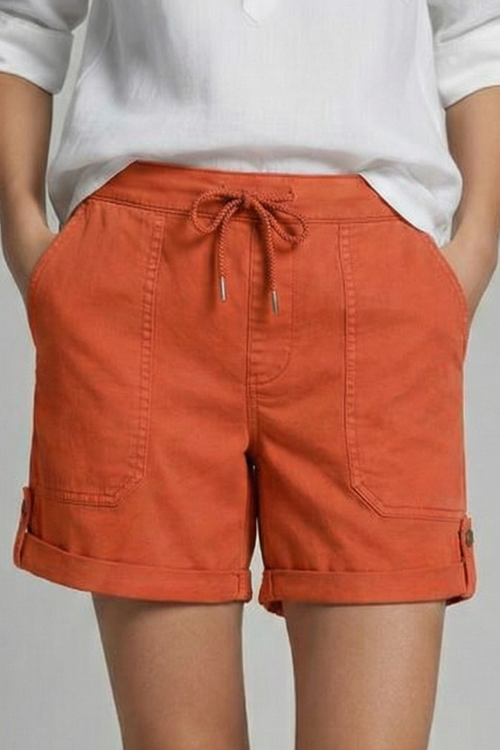 Jasmine | Women’s Drawstring Casual Pocket Shorts