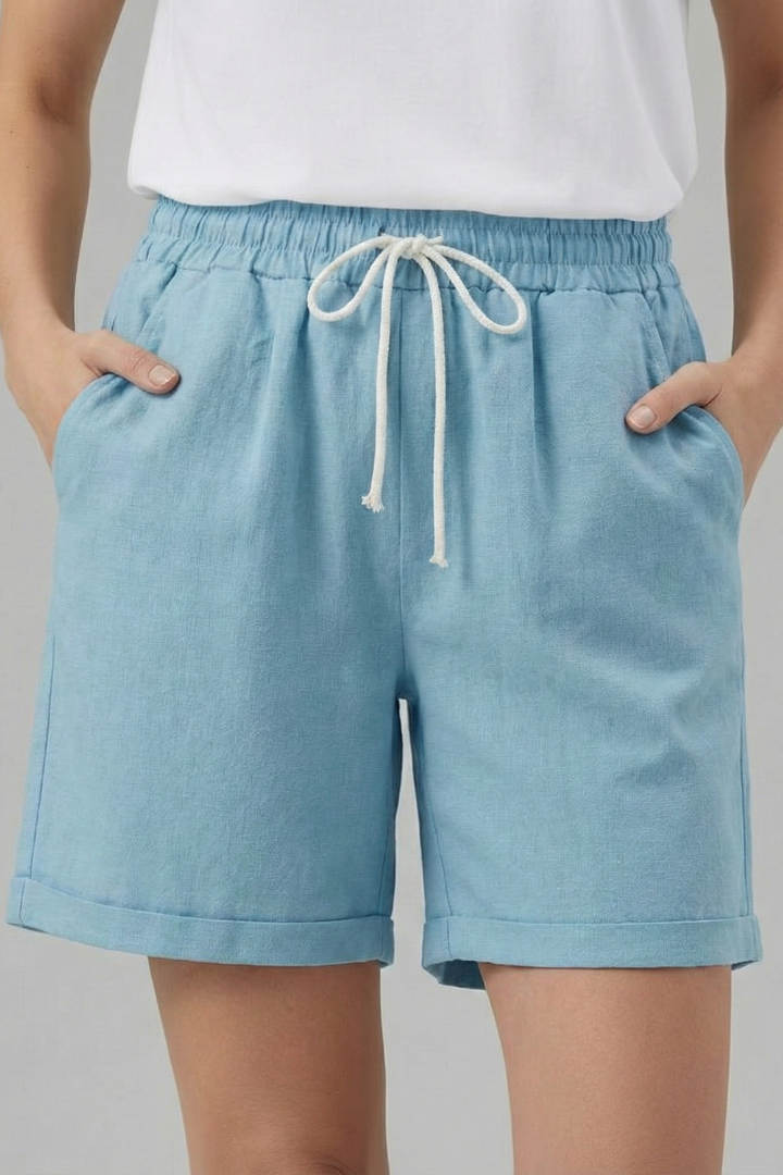 Faith | Women’s Shorts With Drawstring Waist Pockets