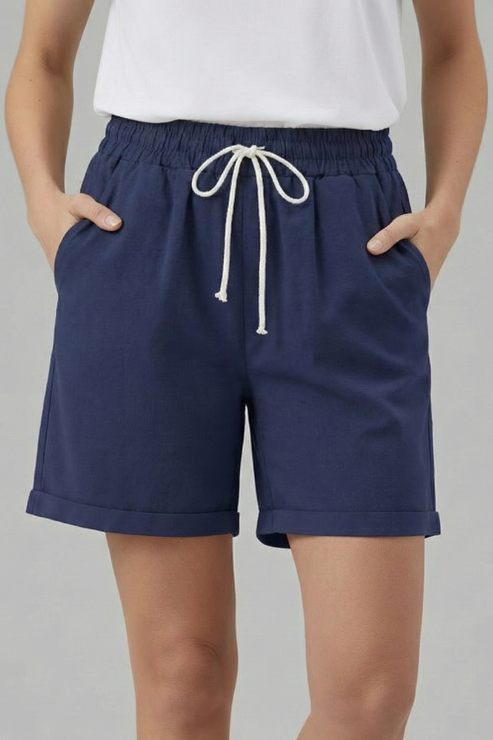 Faith | Women’s Shorts With Drawstring Waist Pockets