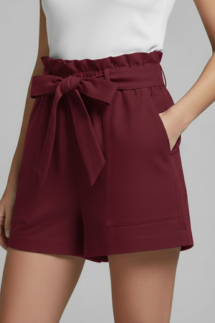 Dakota | Women’s Shorts Tie Waist Pockets