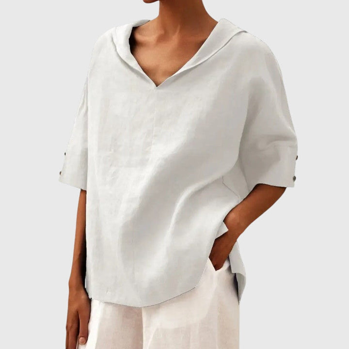 Ayla | Blouse - Blue