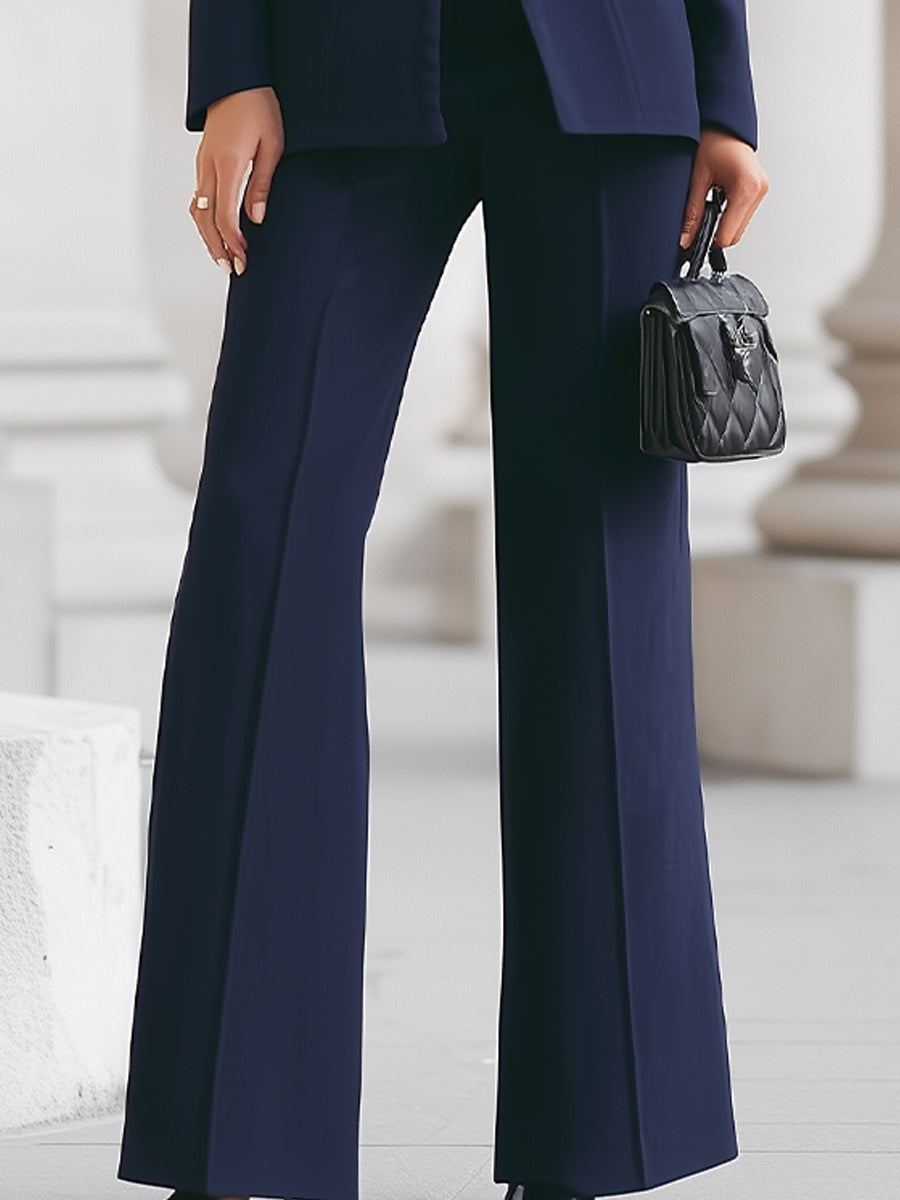 Sharie - Elegant Blazer &amp; Trouser Suit Set