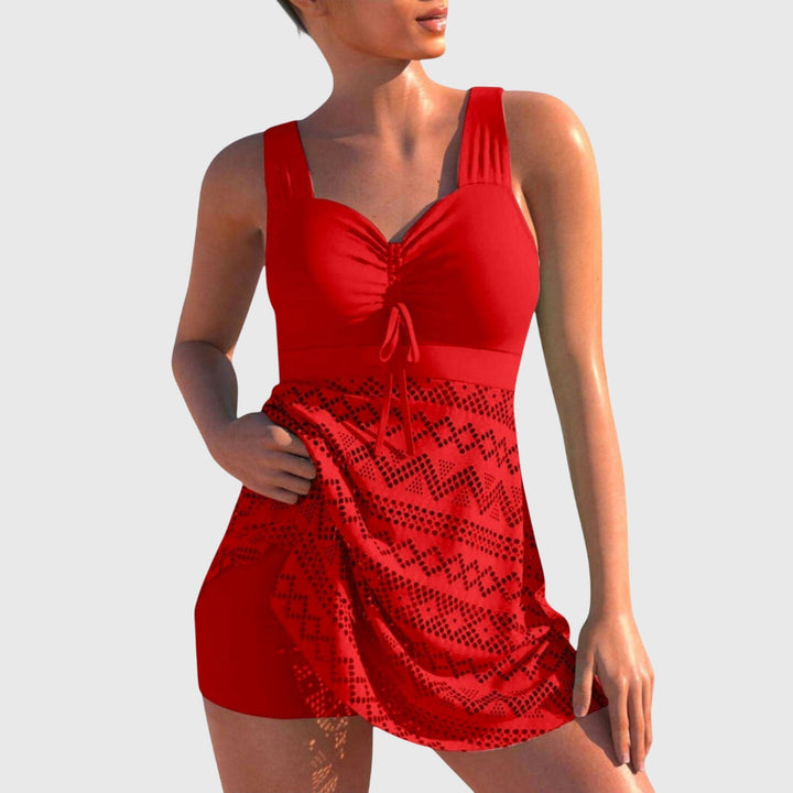 Rose | Women’s Modest Two-Piece Swimsuit Skirt Set
