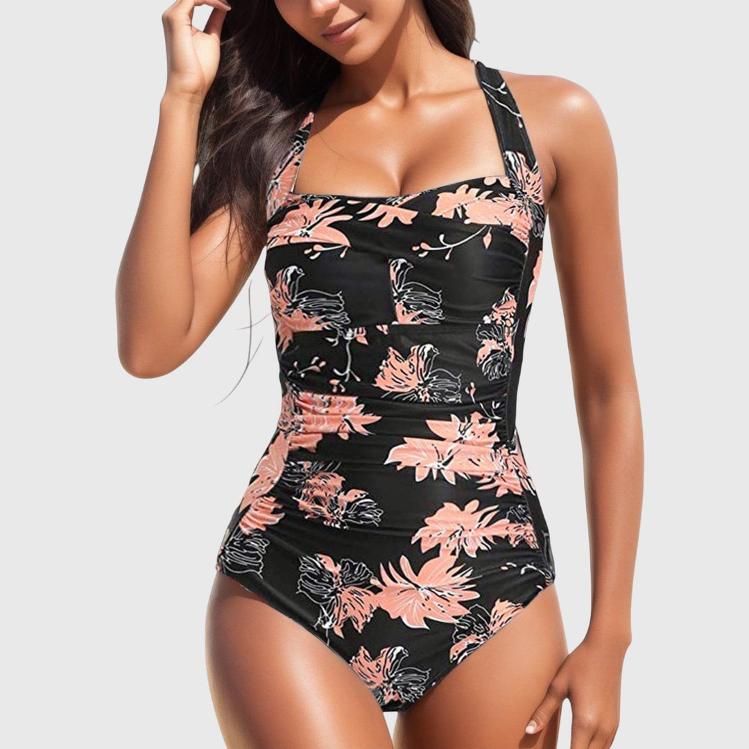 Amelia | Women’s Tropical Print One-Piece Swimsuit