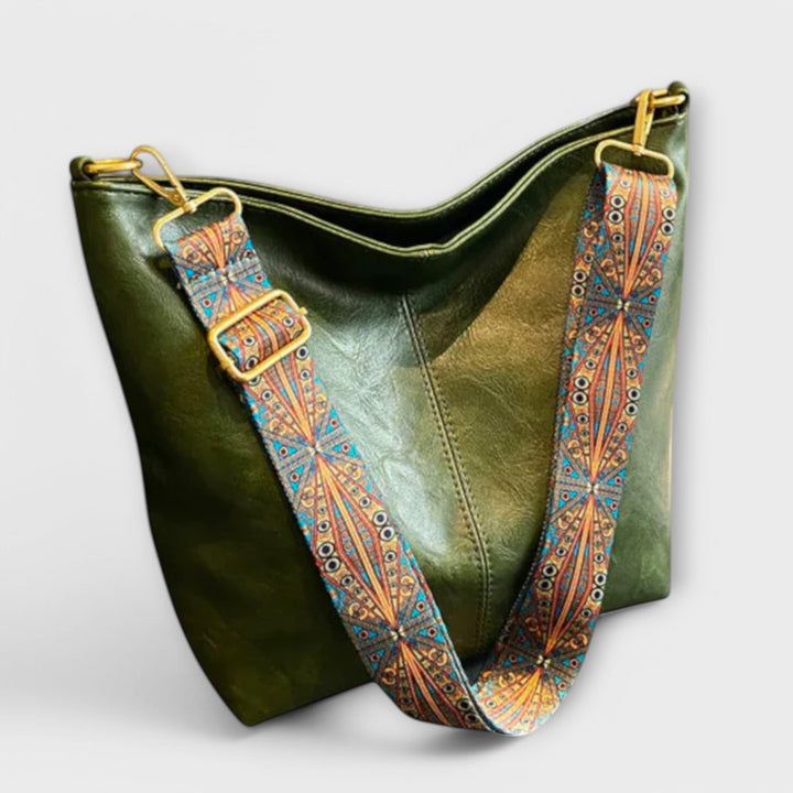 Rose | Women’s Shoulder Bag With Unique Strap