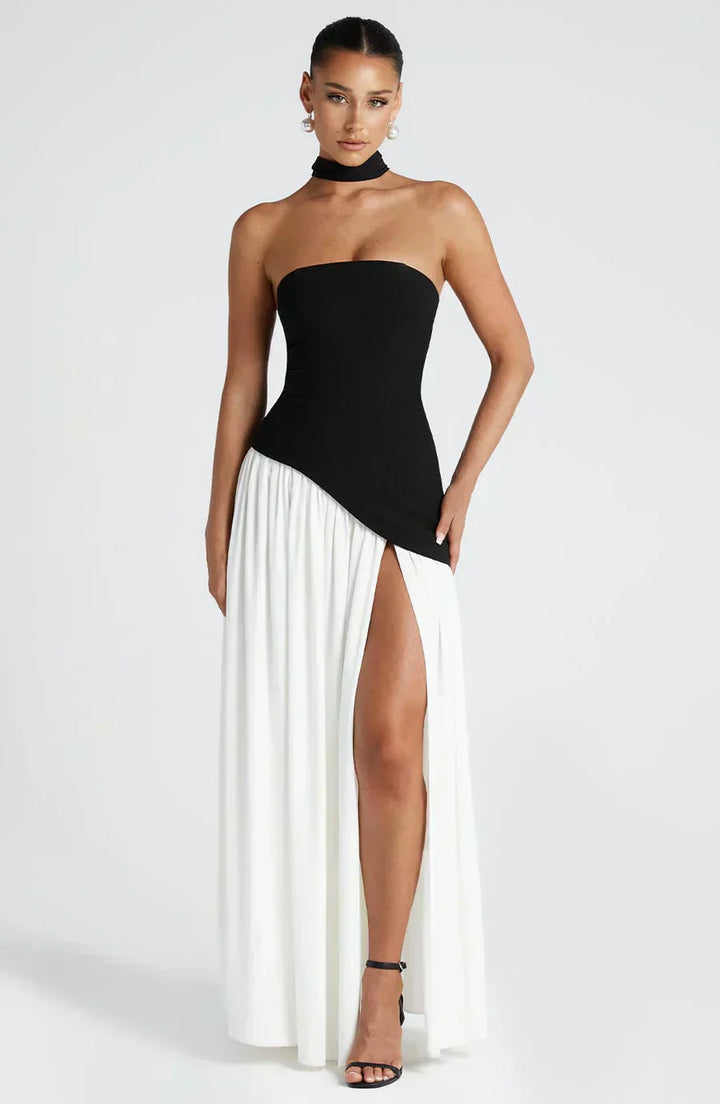Emily | Women Wedding Guest Asymmetric Maxi Dress