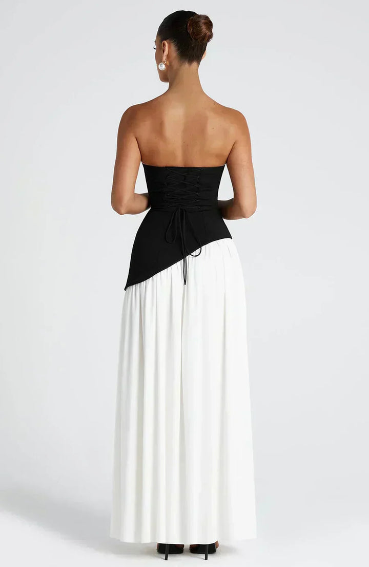 Emily | Women Wedding Guest Asymmetric Maxi Dress