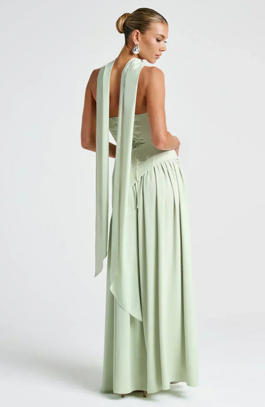 Emily | Women Wedding Guest Asymmetric Maxi Dress