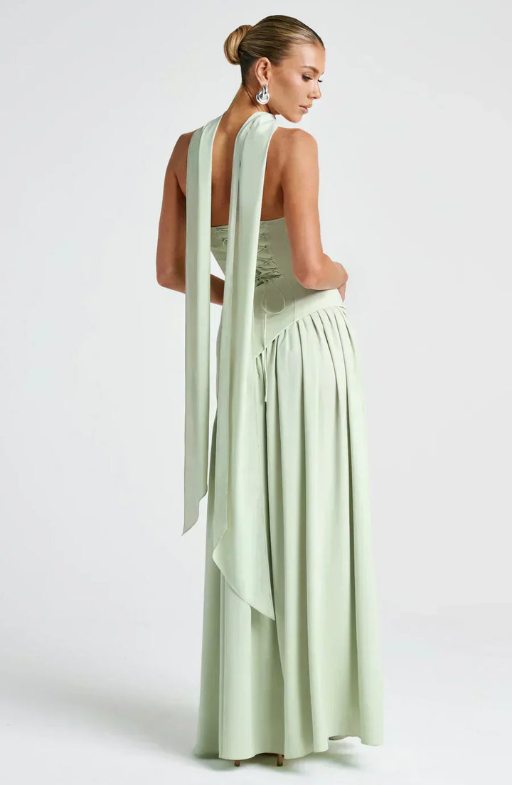 Emily | Women Wedding Guest Asymmetric Maxi Dress