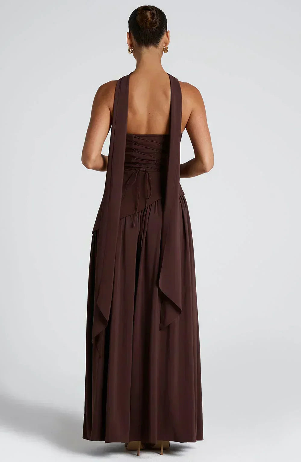 Emily | Women Wedding Guest Asymmetric Maxi Dress